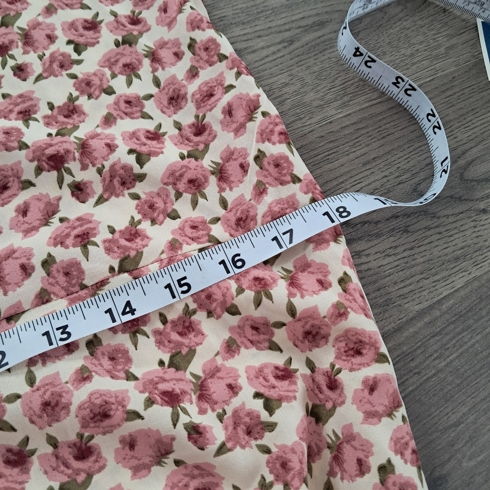 Shein Womens Floral Print Halter Tiered Dress Size Small - Picture 15 of 15